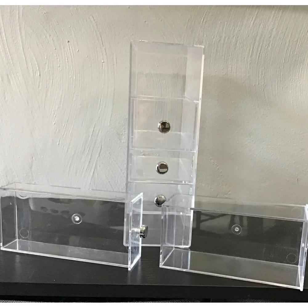 IDesign Lucite Counter 5-Drawer Organizer